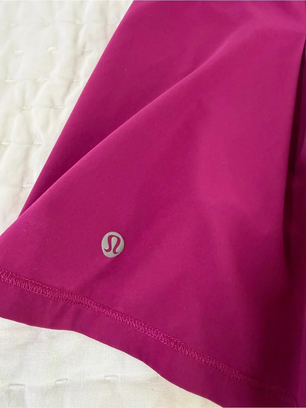 lululemon athletica Magenta Pleated Mini Skirt